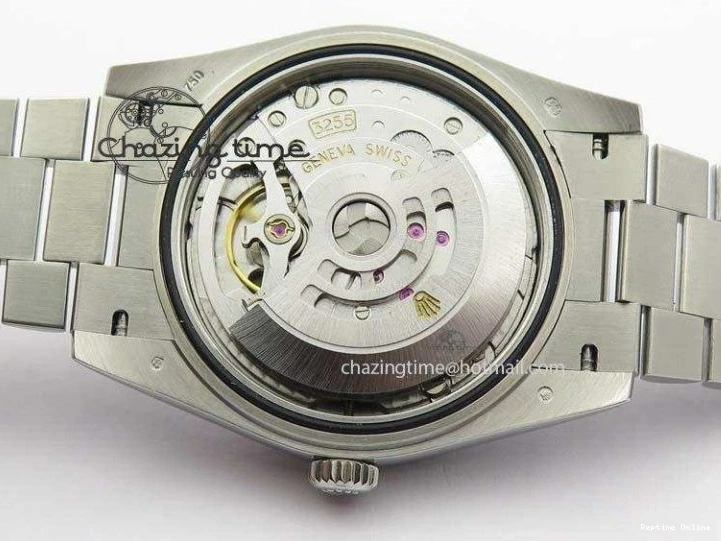 0521 Day-Date 40mm 228206 SS Noob 1:1 Best Edition Quadrant Textured Ice Blue Dial On SS Bracelet A Timeless 3801